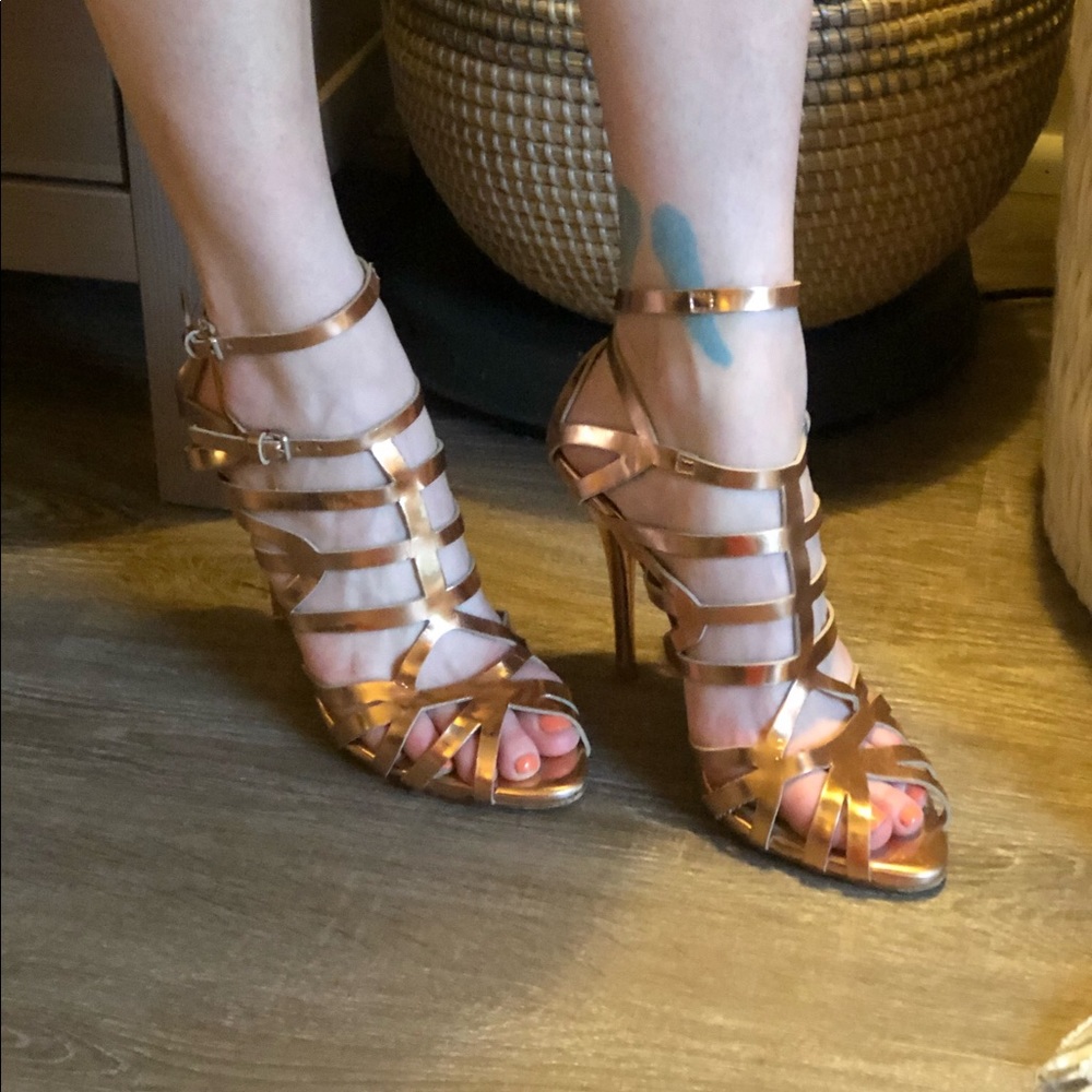 ZARA Collection Rose Gold Sandal